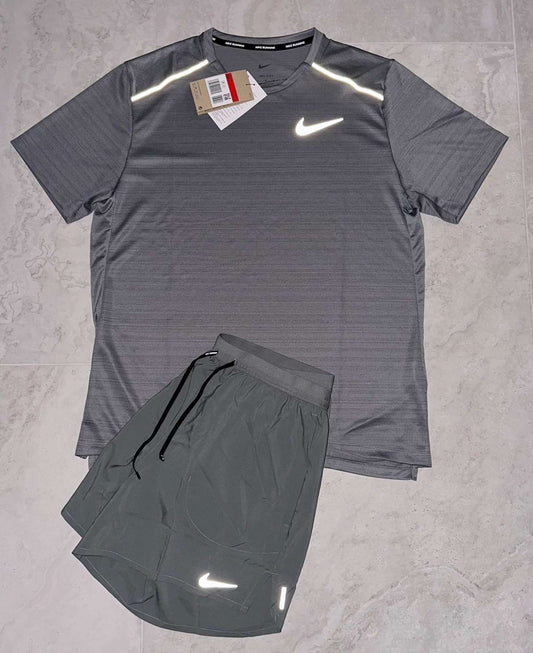 Grey Nike Miler Set